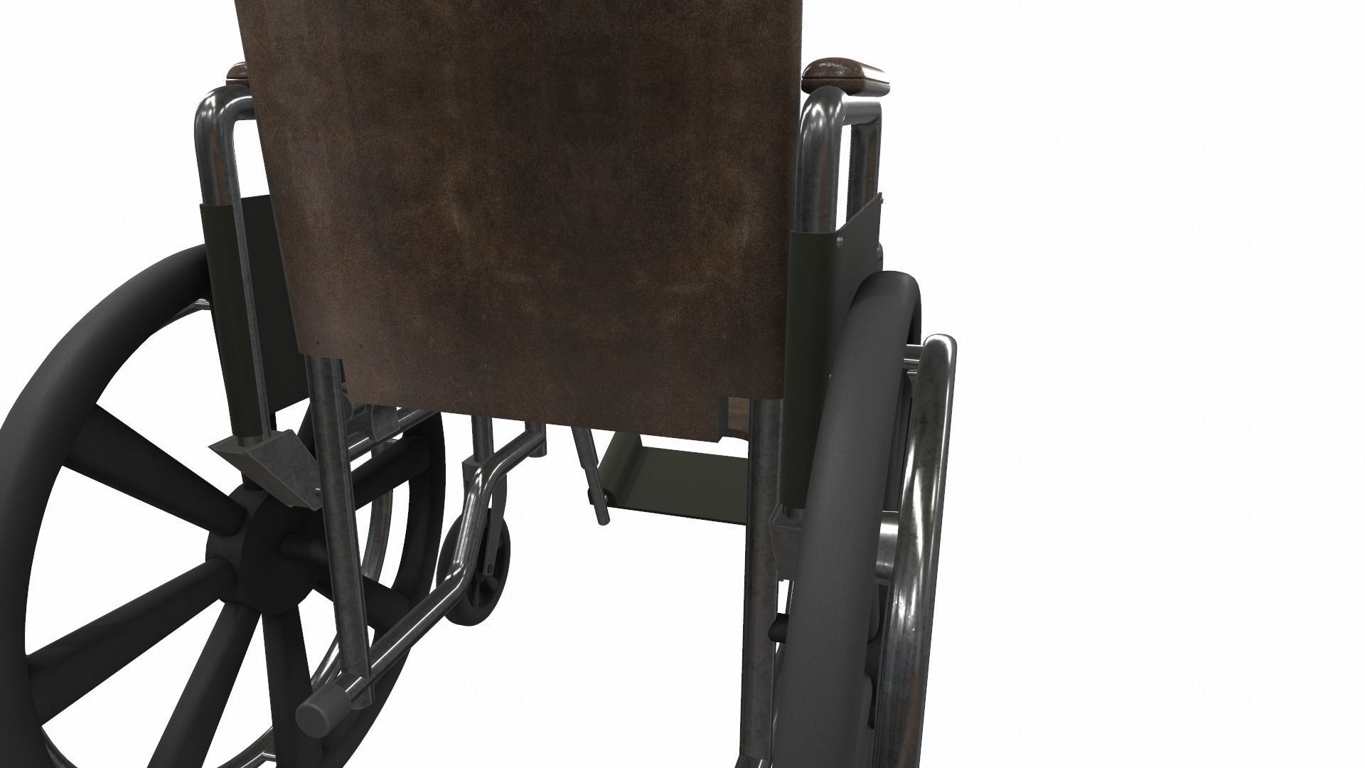 Wheelchair 3 3D model_8