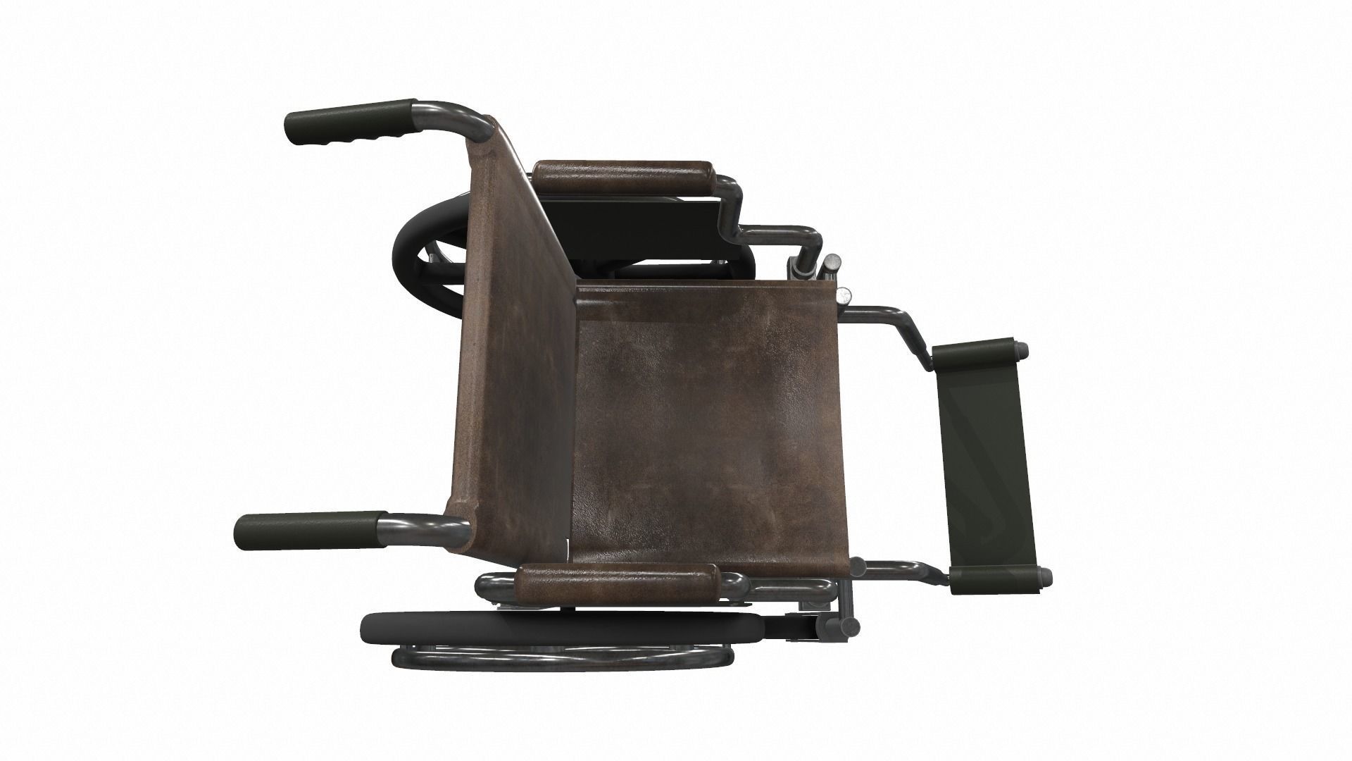 Wheelchair 3 3D model_4