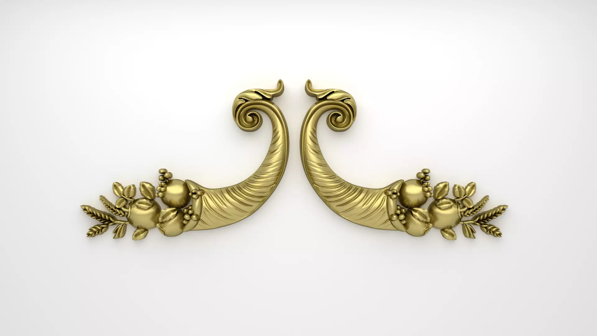 Classic decor ornament v-3D model09 3D model_0