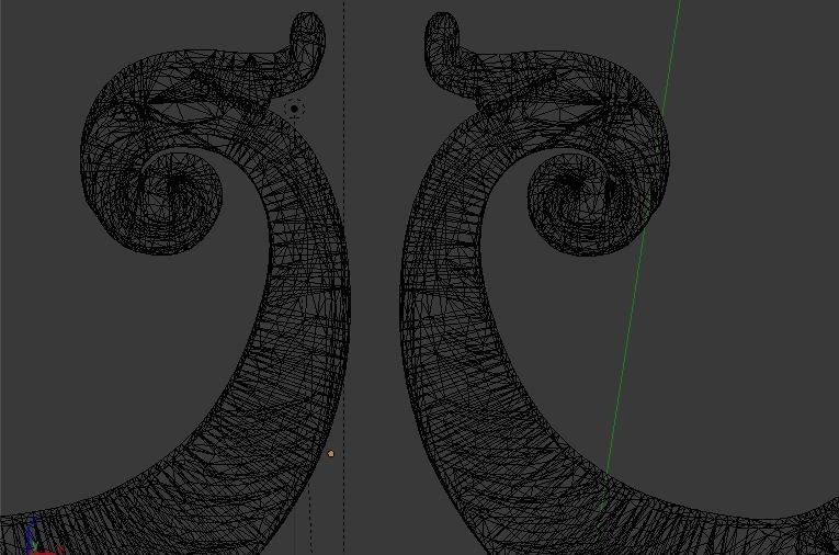 Classic decor ornament v-3D model09 3D model_6