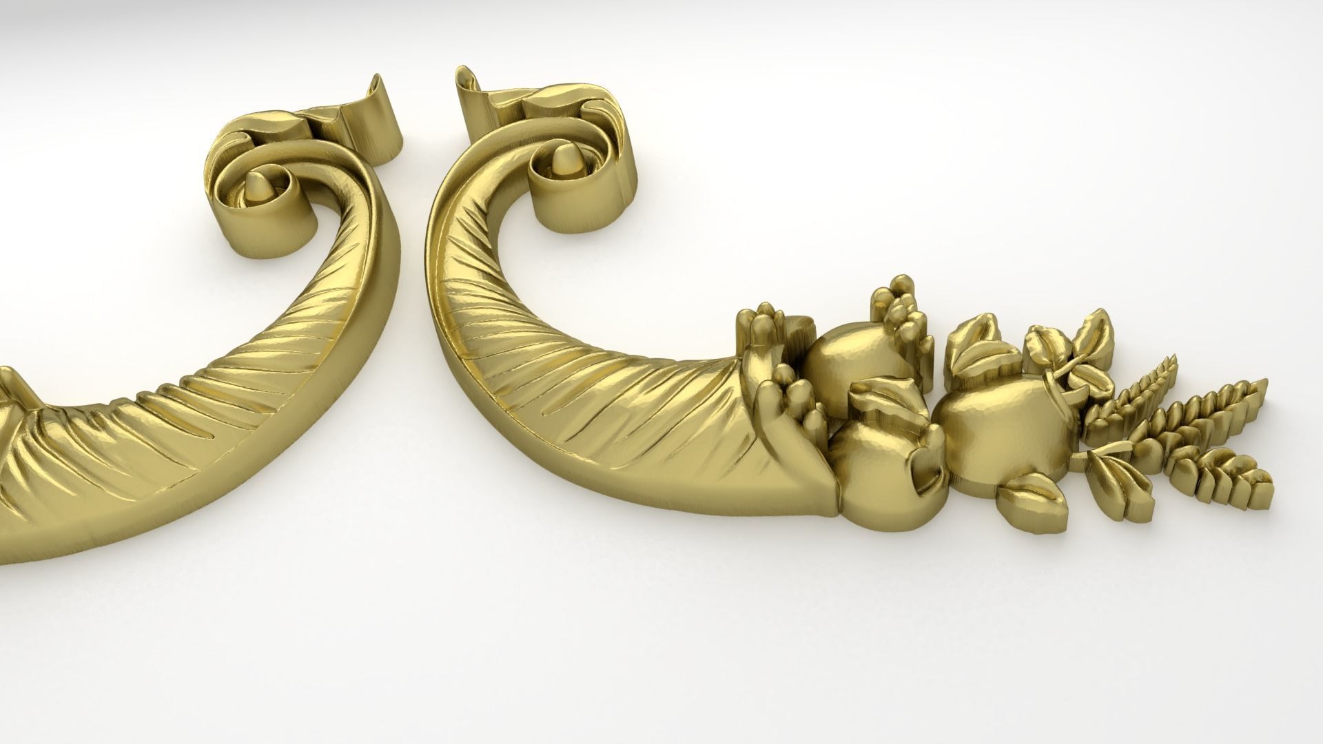 Classic decor ornament v-3D model09 3D model_2