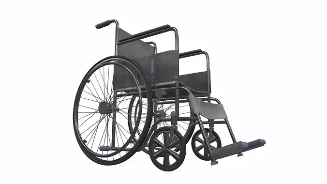 Wheelchair 4 3D model