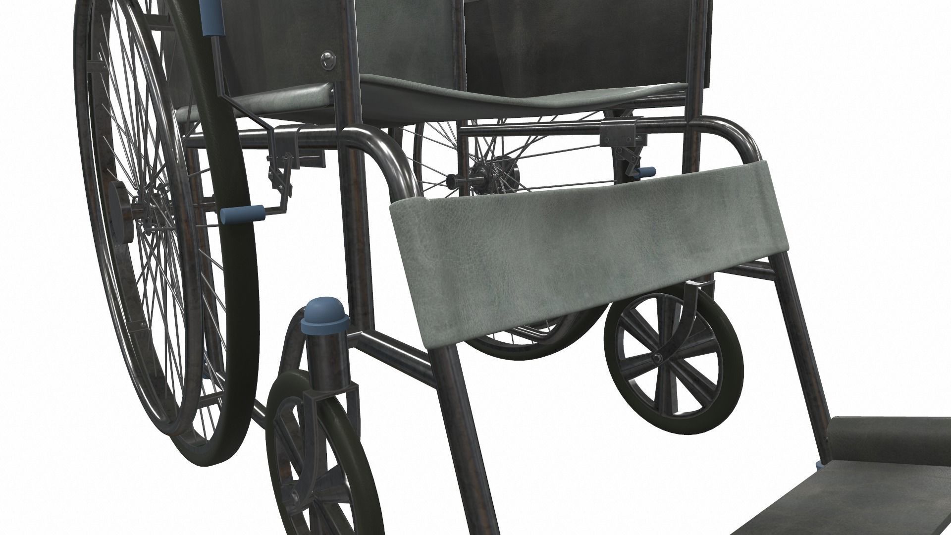 Wheelchair 4 3D model_8