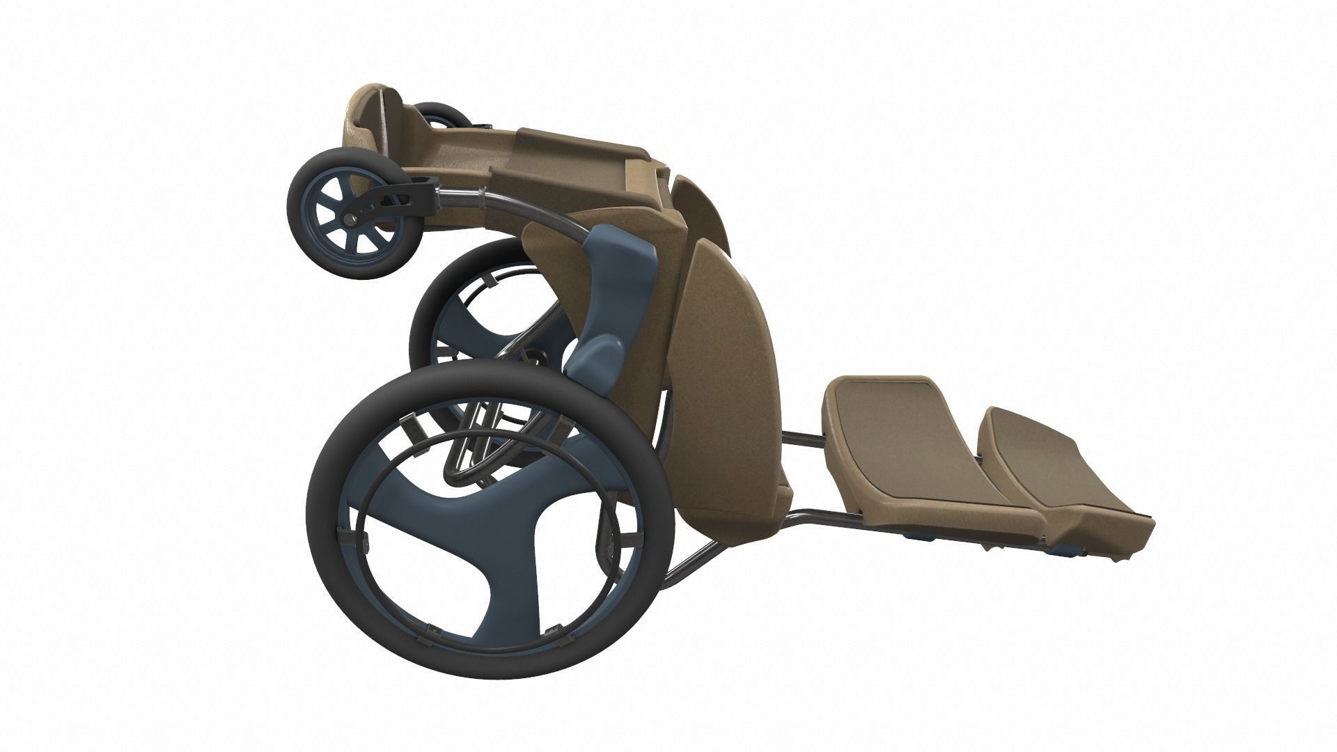 Wheelchair 6 3D model_6