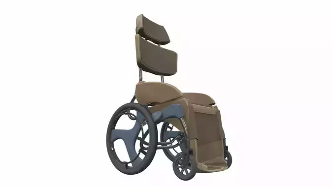 Wheelchair 6 3D model