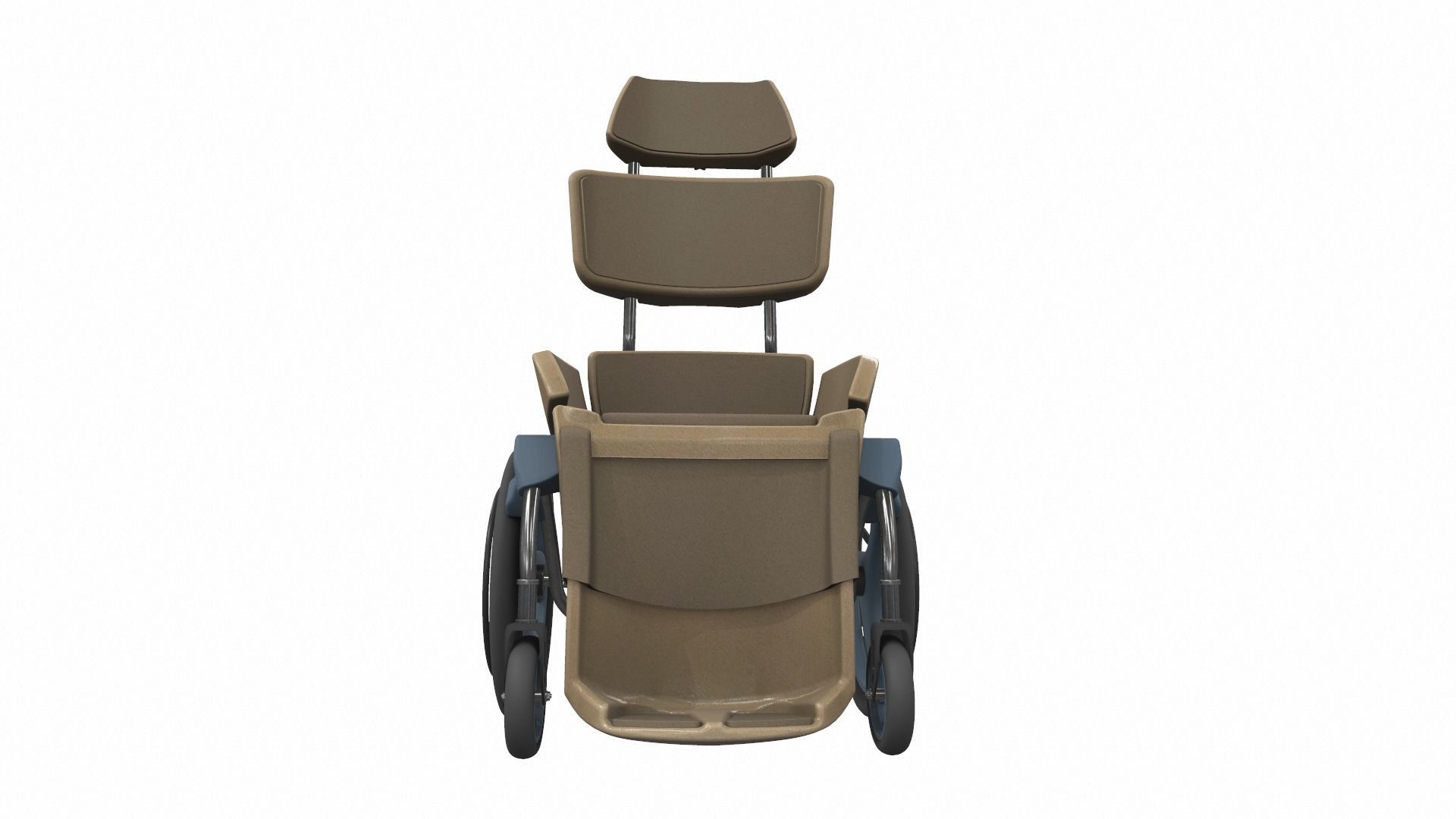 Wheelchair 6 3D model_1