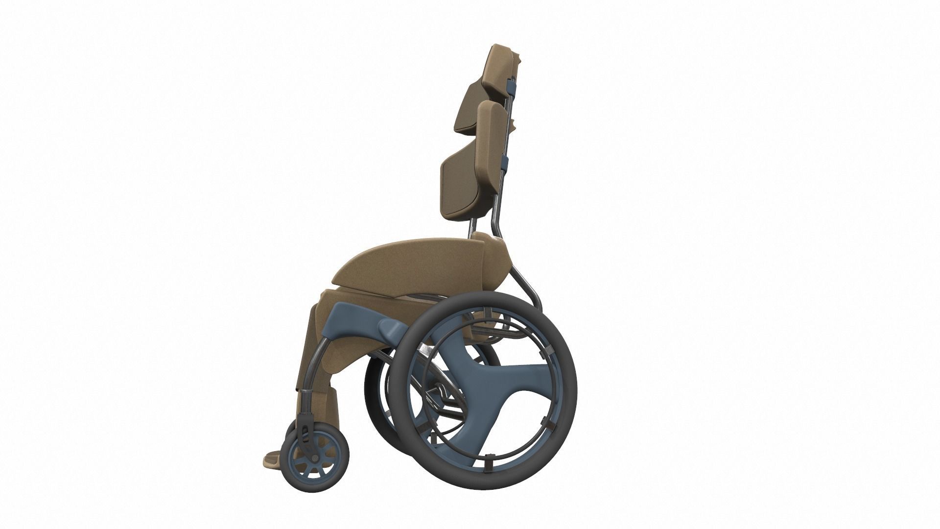 Wheelchair 6 3D model_2