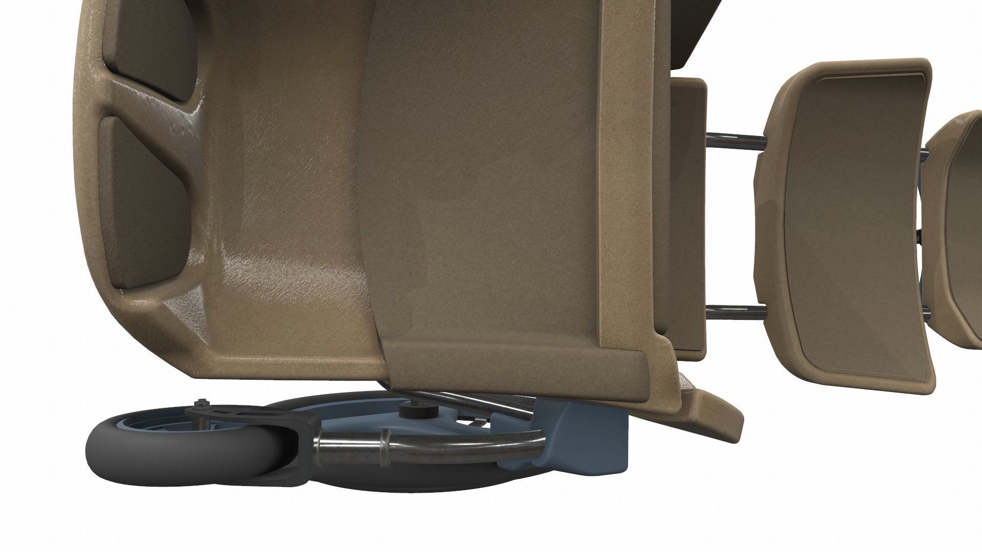 Wheelchair 6 3D model_7