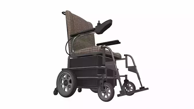 Electric wheelchair 1 3D model