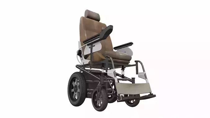Electric wheelchair 3 3D model