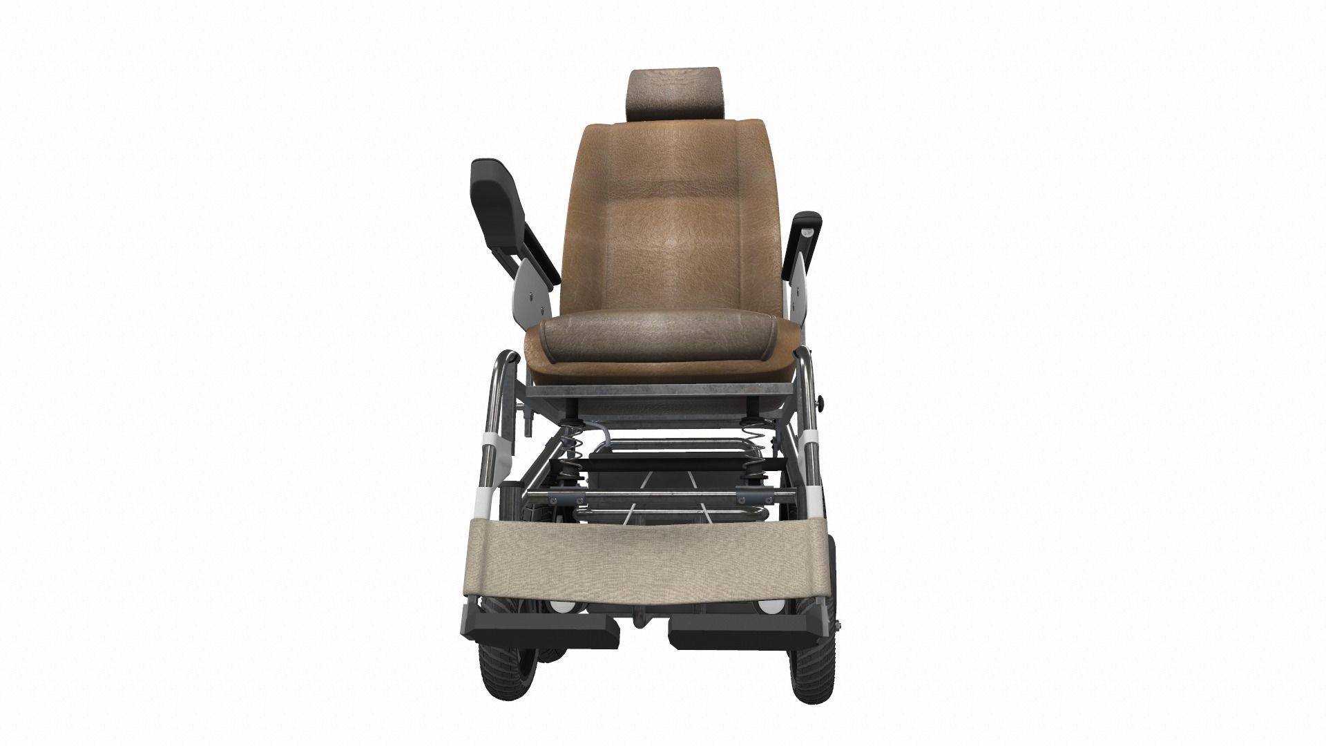 Electric wheelchair 3 3D model_1