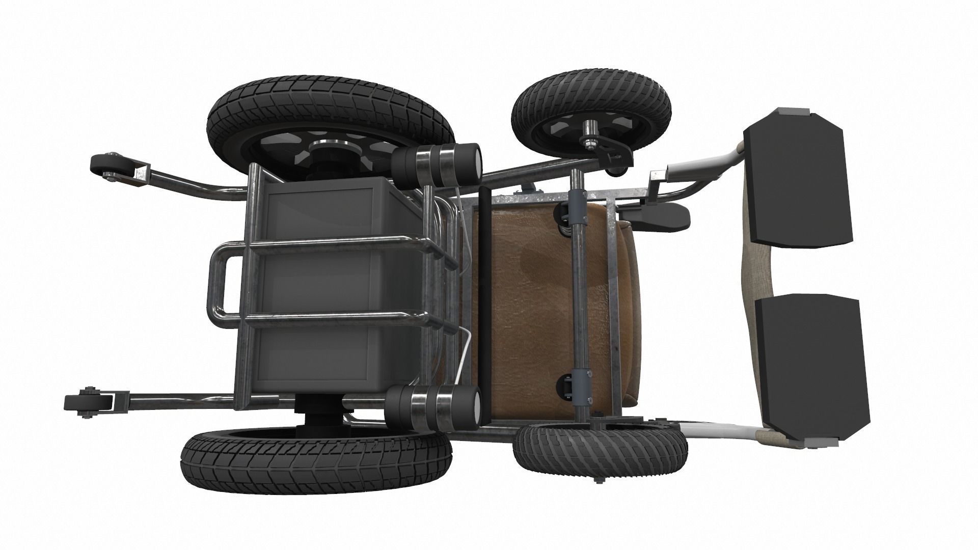 Electric wheelchair 3 3D model_6