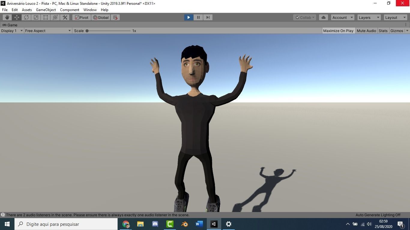 3D model Simple man human model VR / AR / low-poly | CGTrader
