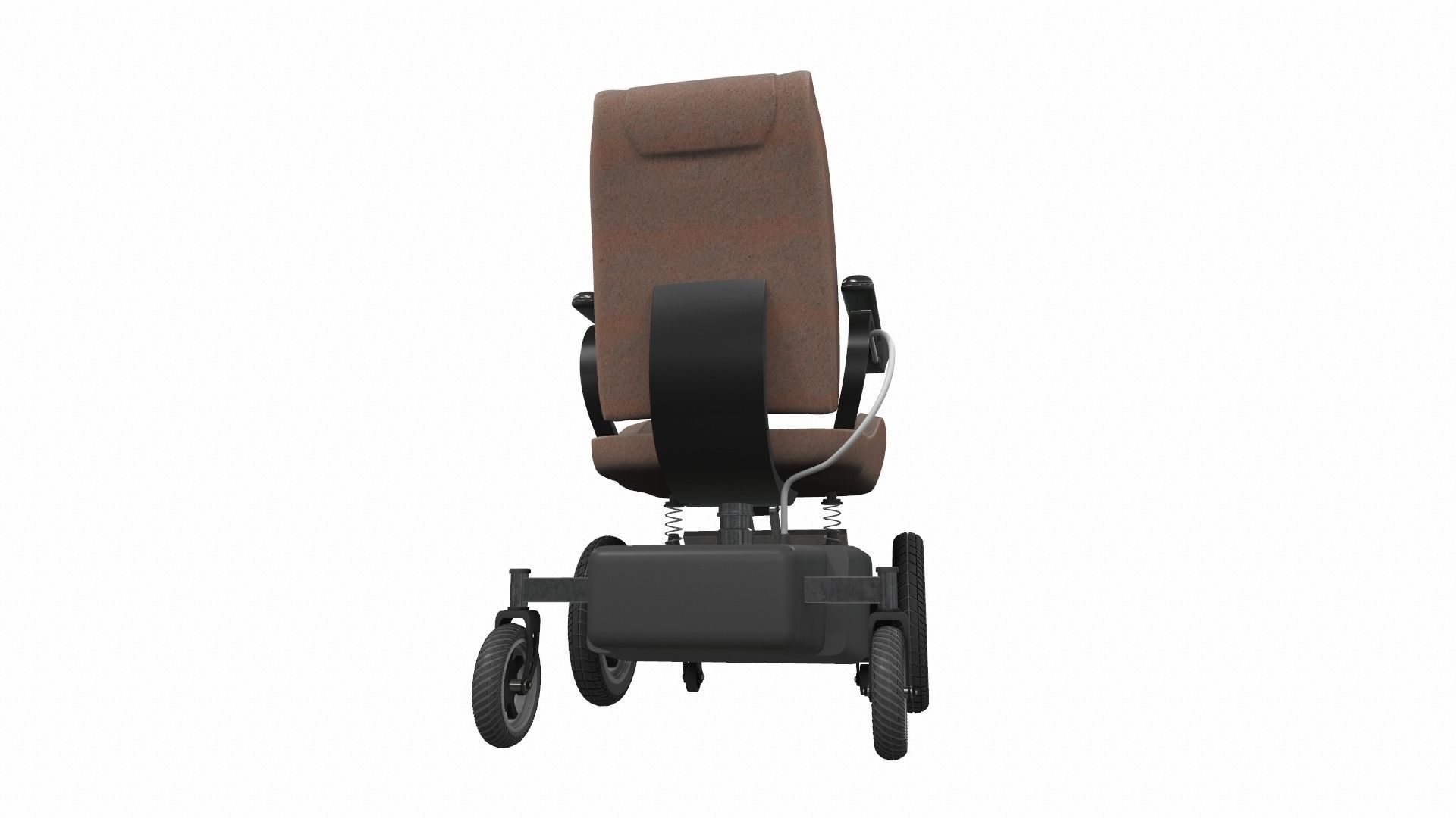 Electric wheelchair 5 3D model_3