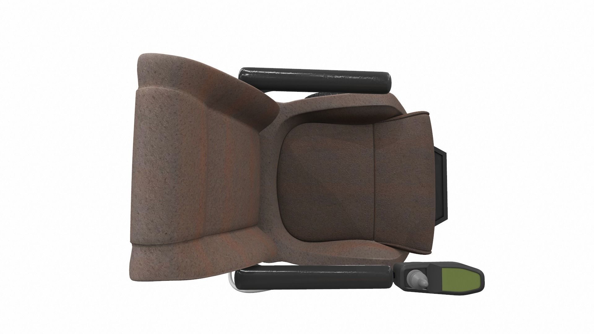 Electric wheelchair 5 3D model_4