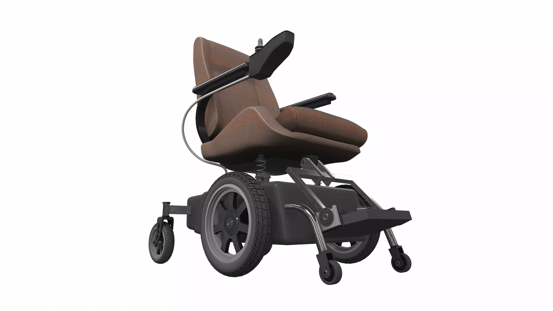 Electric wheelchair 5 3D model_0