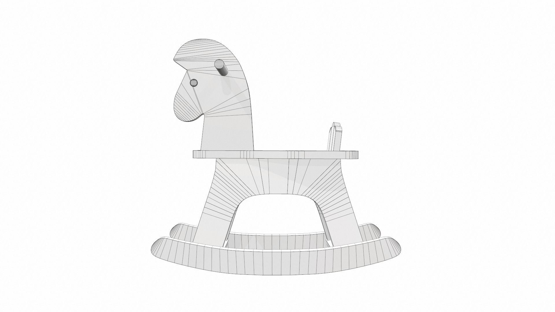 Rocking horse 2 3D model_6