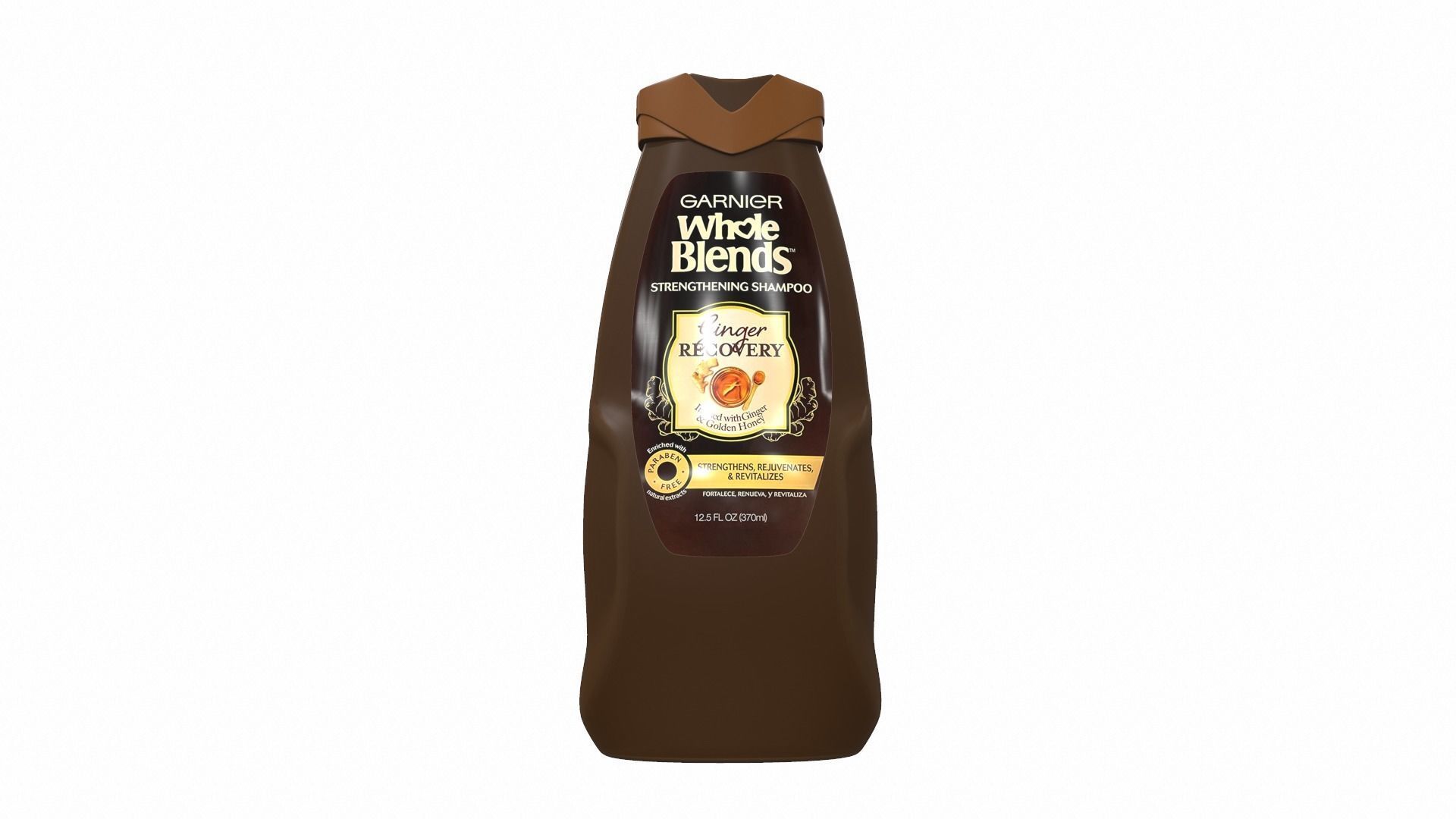 Shampoo whole ginger 3D model_1