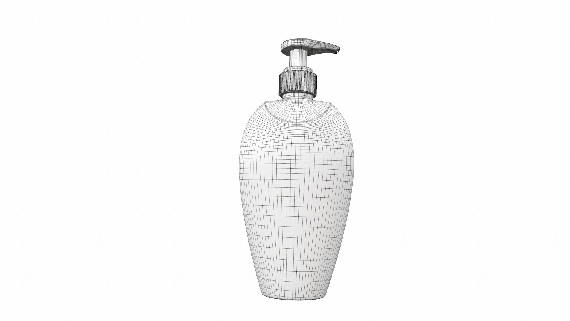 Shampoo whole honey 3D model_12