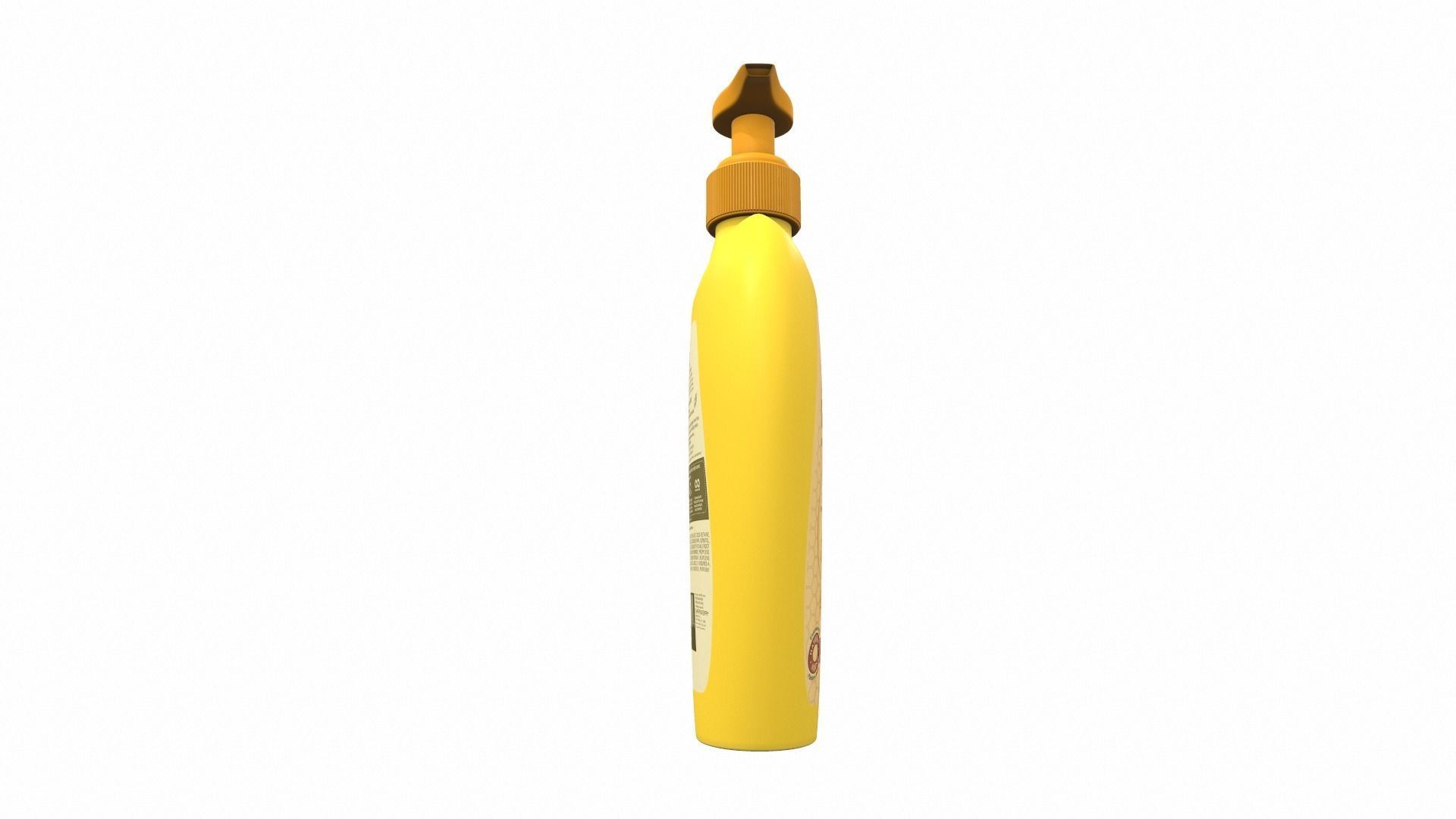 Shampoo whole honey 3D model_2