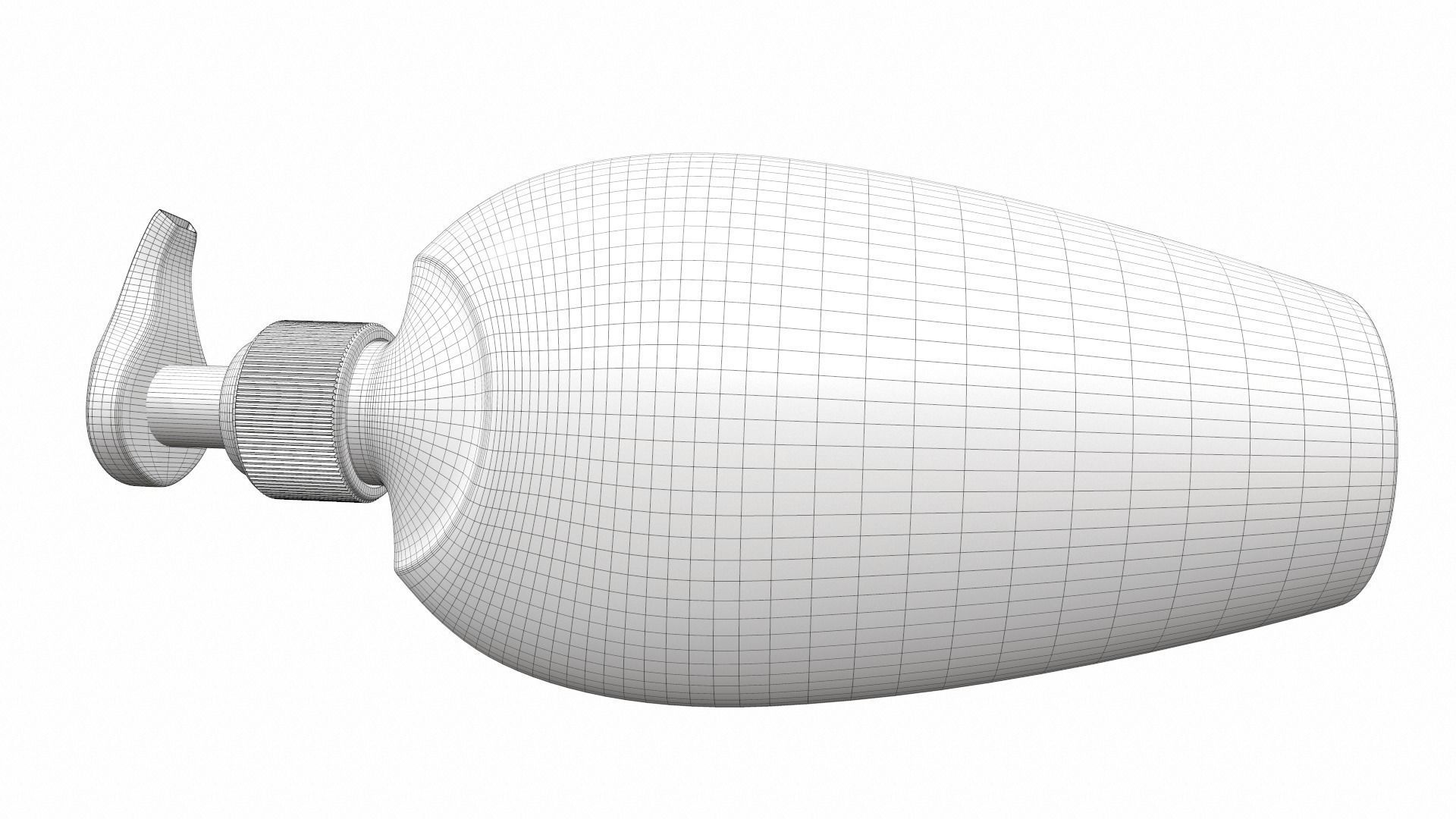 Shampoo whole honey 3D model_16