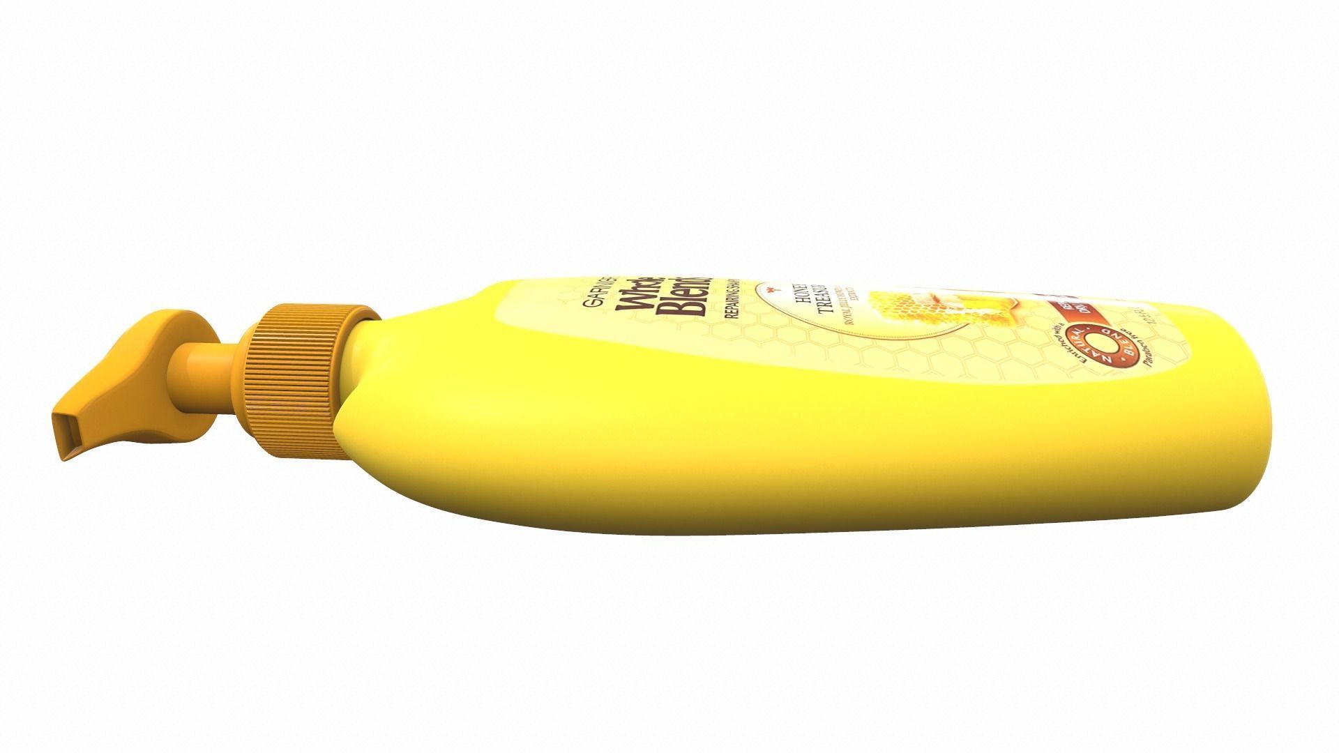 Shampoo whole honey 3D model_7