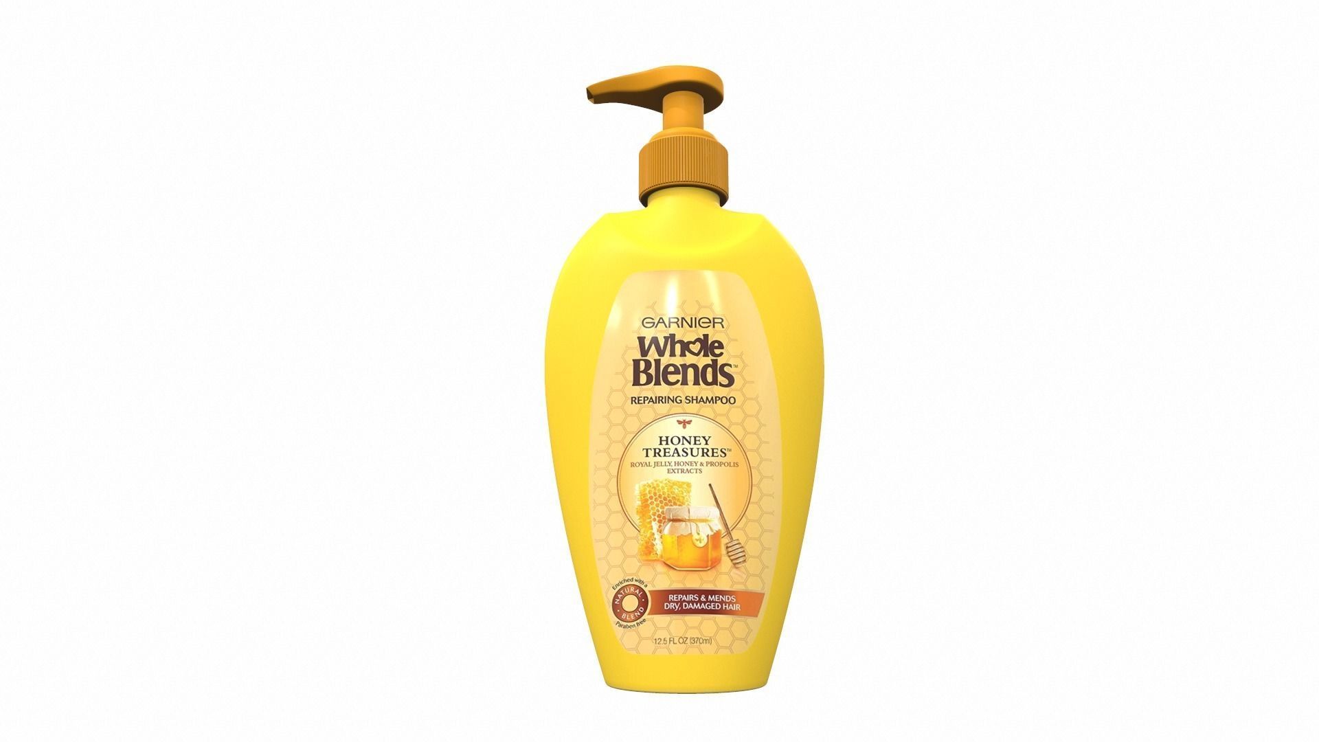 Shampoo whole honey 3D model_1