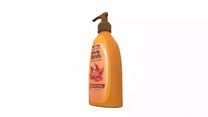 Shampoo whole maple 3D model Shampoo whole maple 3D model