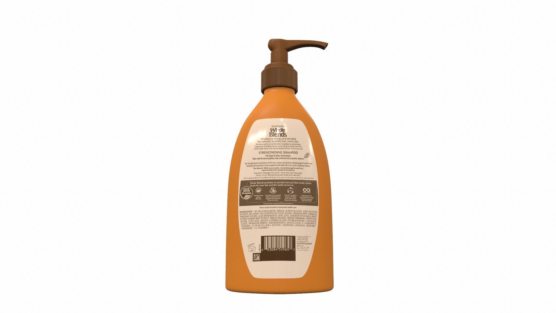 Shampoo whole maple 3D model_3