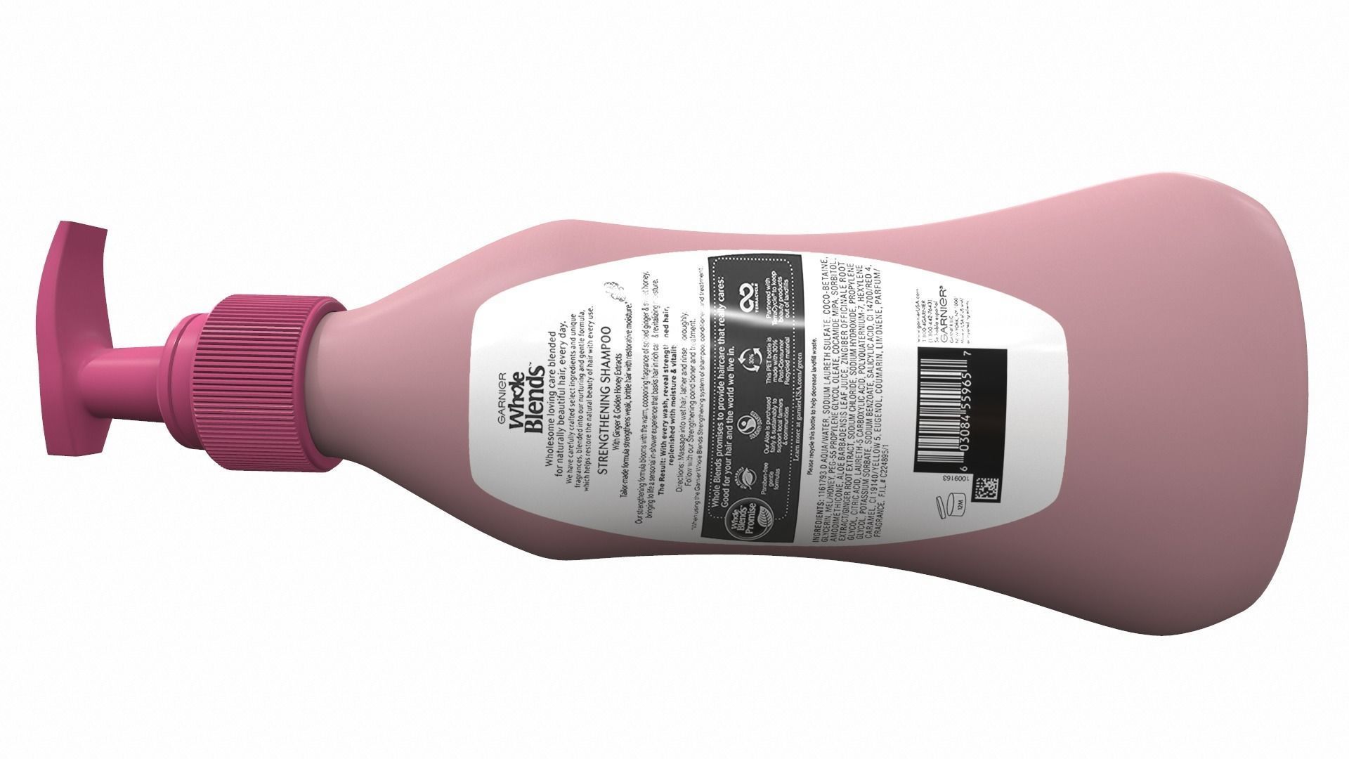 Shampoo whole milk 3D model_9