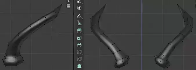 3 Sets of Deer Horns and a Elk Spike Low Poly in all formats