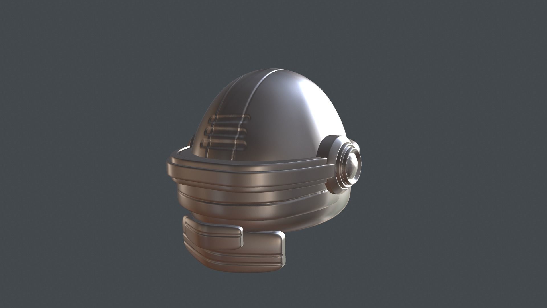 helmet high poly sculpt 3d printable ver 7 3D model 3D model_6