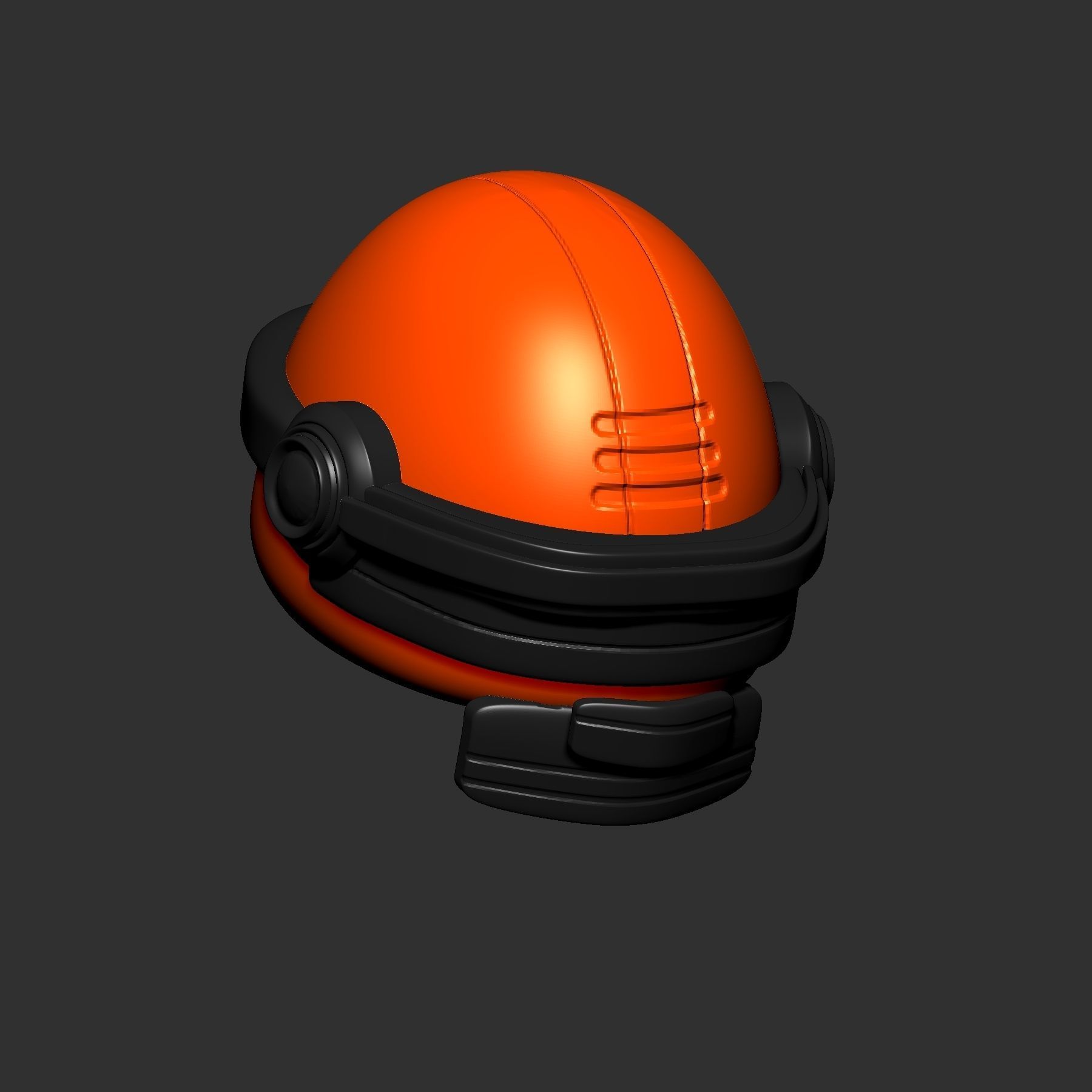 helmet high poly sculpt 3d printable ver 7 3D model 3D model_4