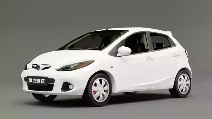 MAZDA 2 2008 - Crystal White P