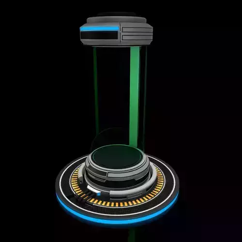 Sci Fi Liquid Container 3D model