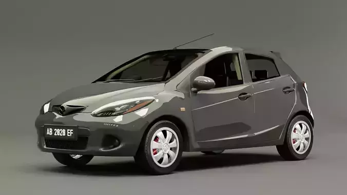 MAZDA 2 2008 - Metropolitan Gray Mc