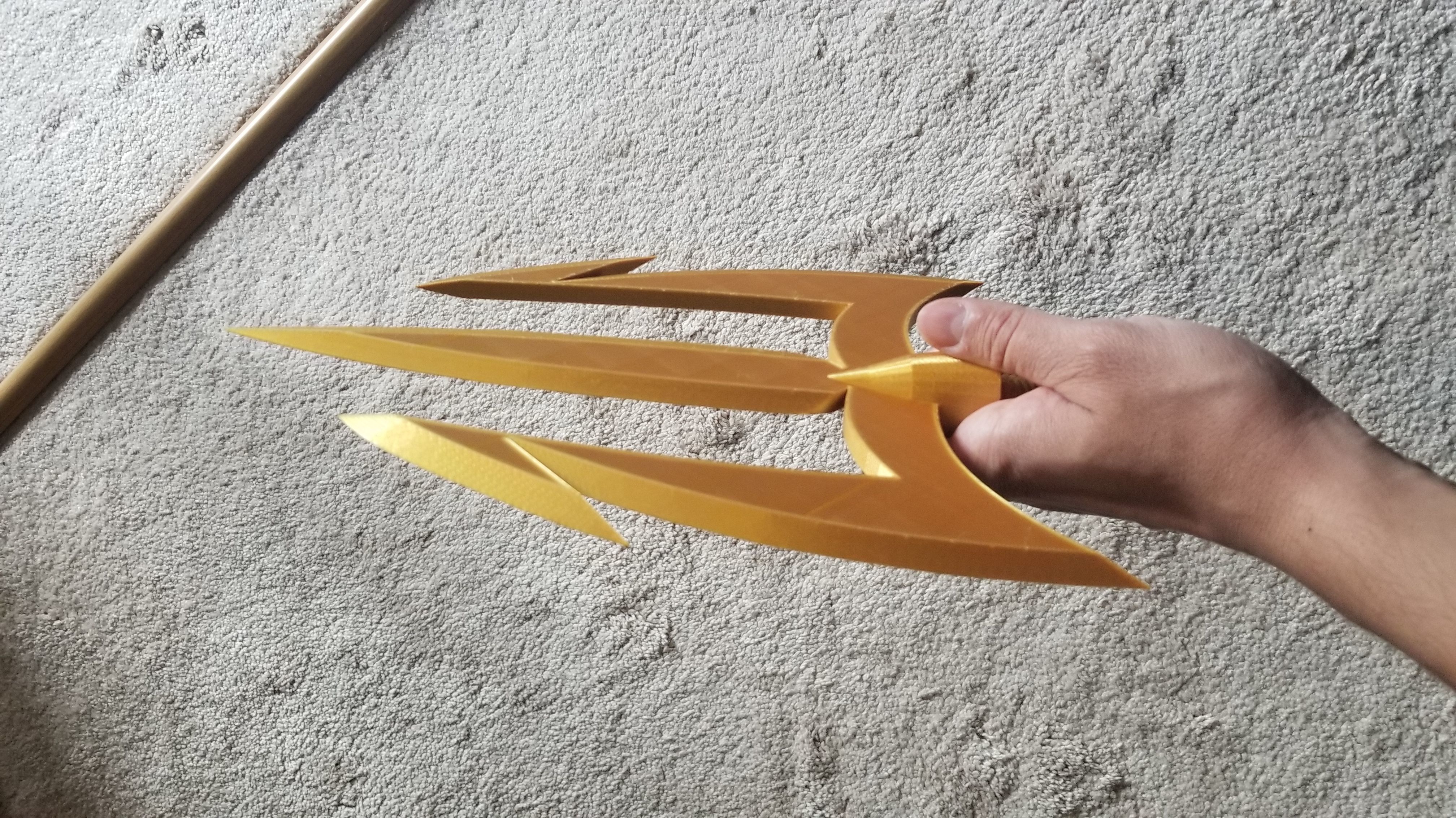DCAU Aquaman Trident 3D print model_3