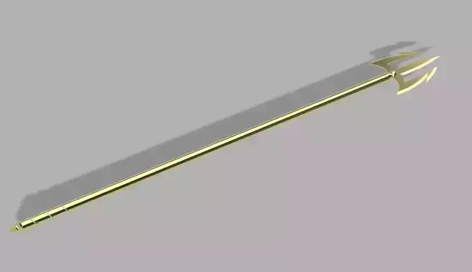 DCAU Aquaman Trident 3D print model