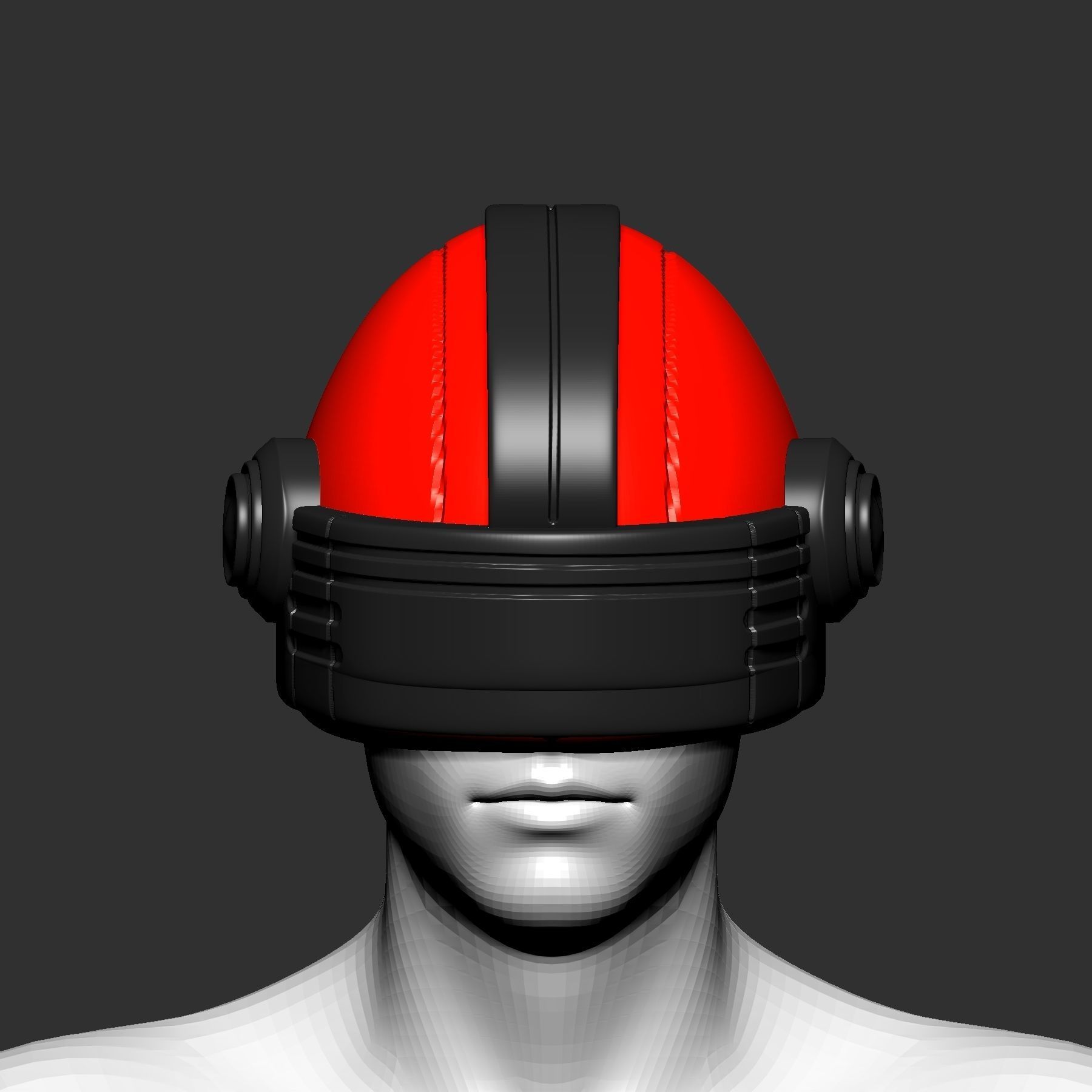 helmet high poly sculpt 3d printable ver 7 3D model 3D model_1