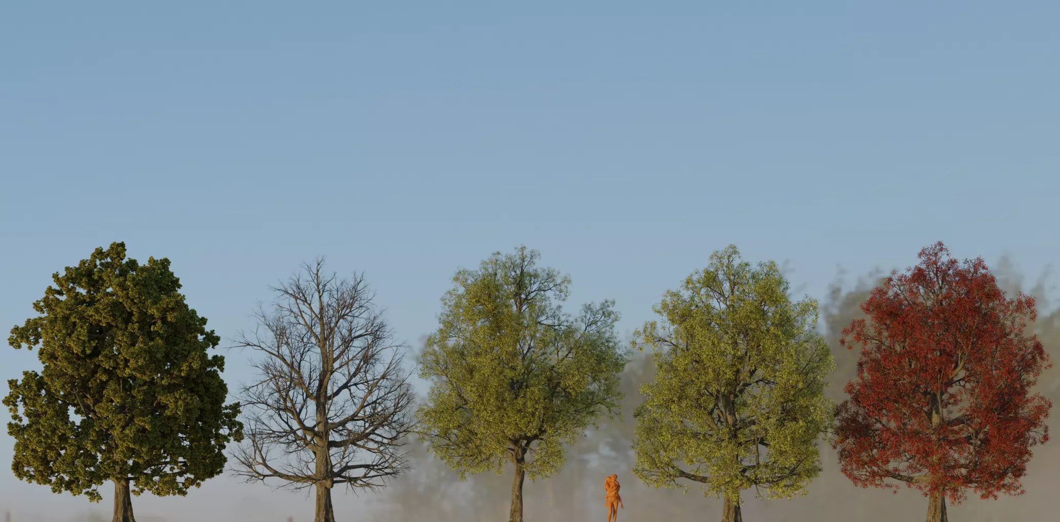 Grand Tree Pack 3D model