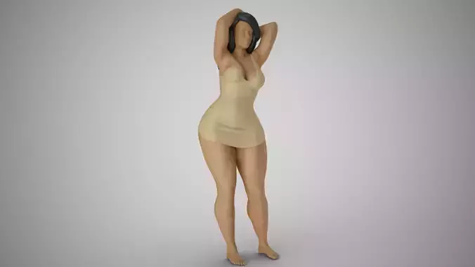 Confident Woman 3 3D print model