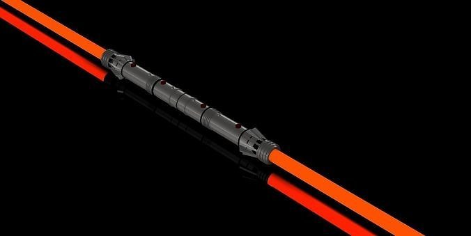 Darth Maul Lightsaber Hilt 3D print model