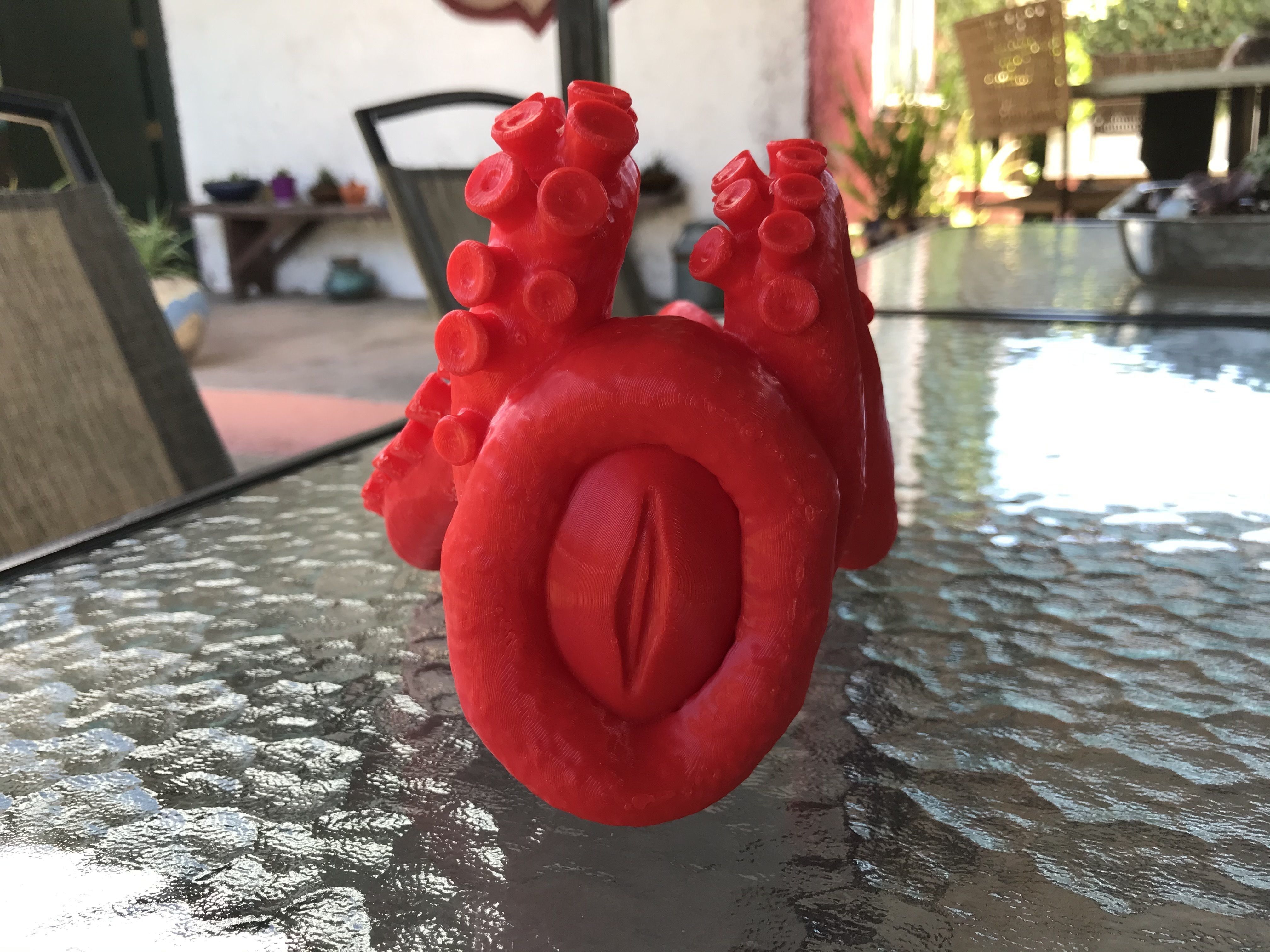 Lovecraft Tentacles Creature Holder 3D print model_35