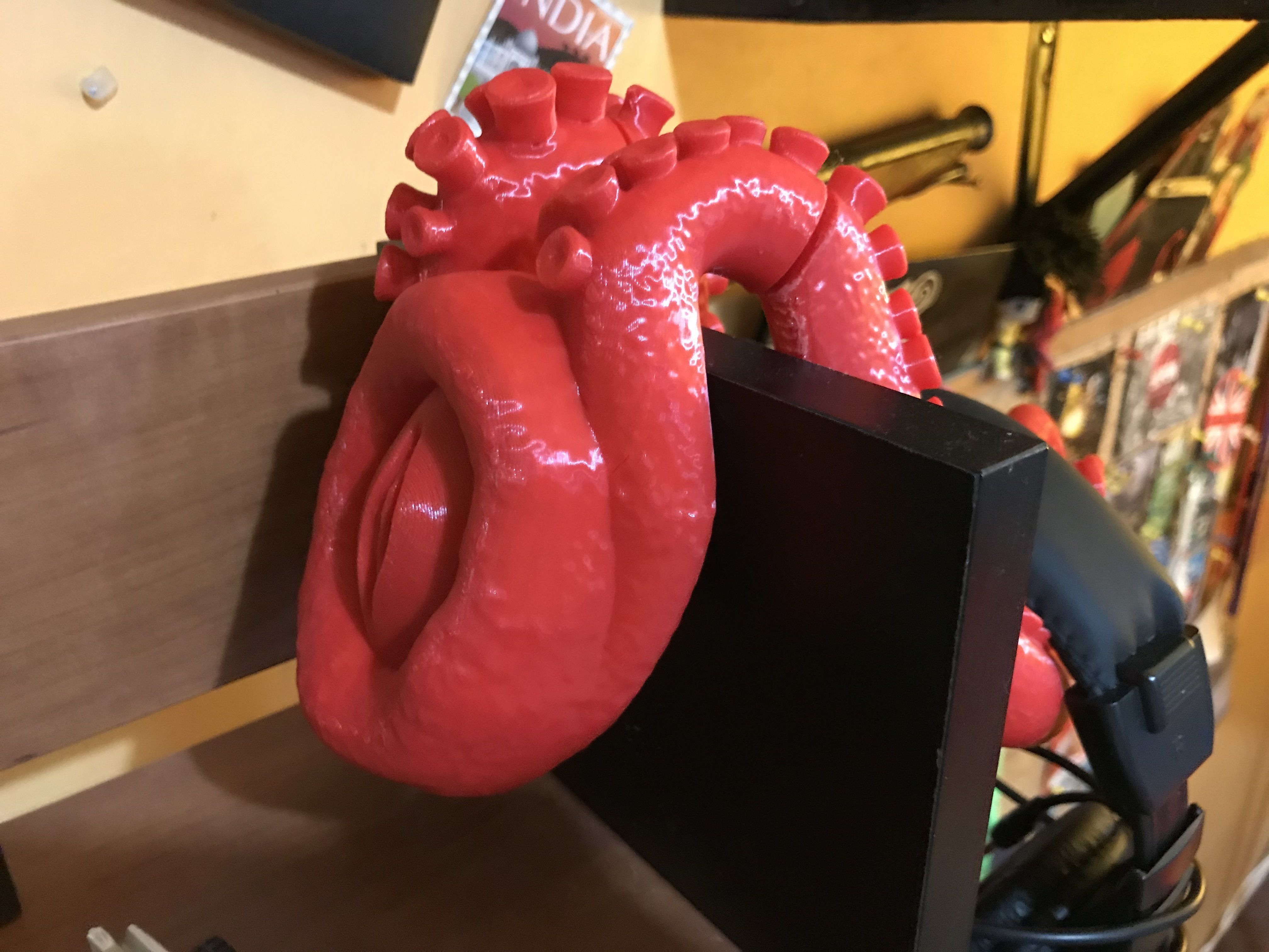Lovecraft Tentacles Creature Holder 3D print model_30
