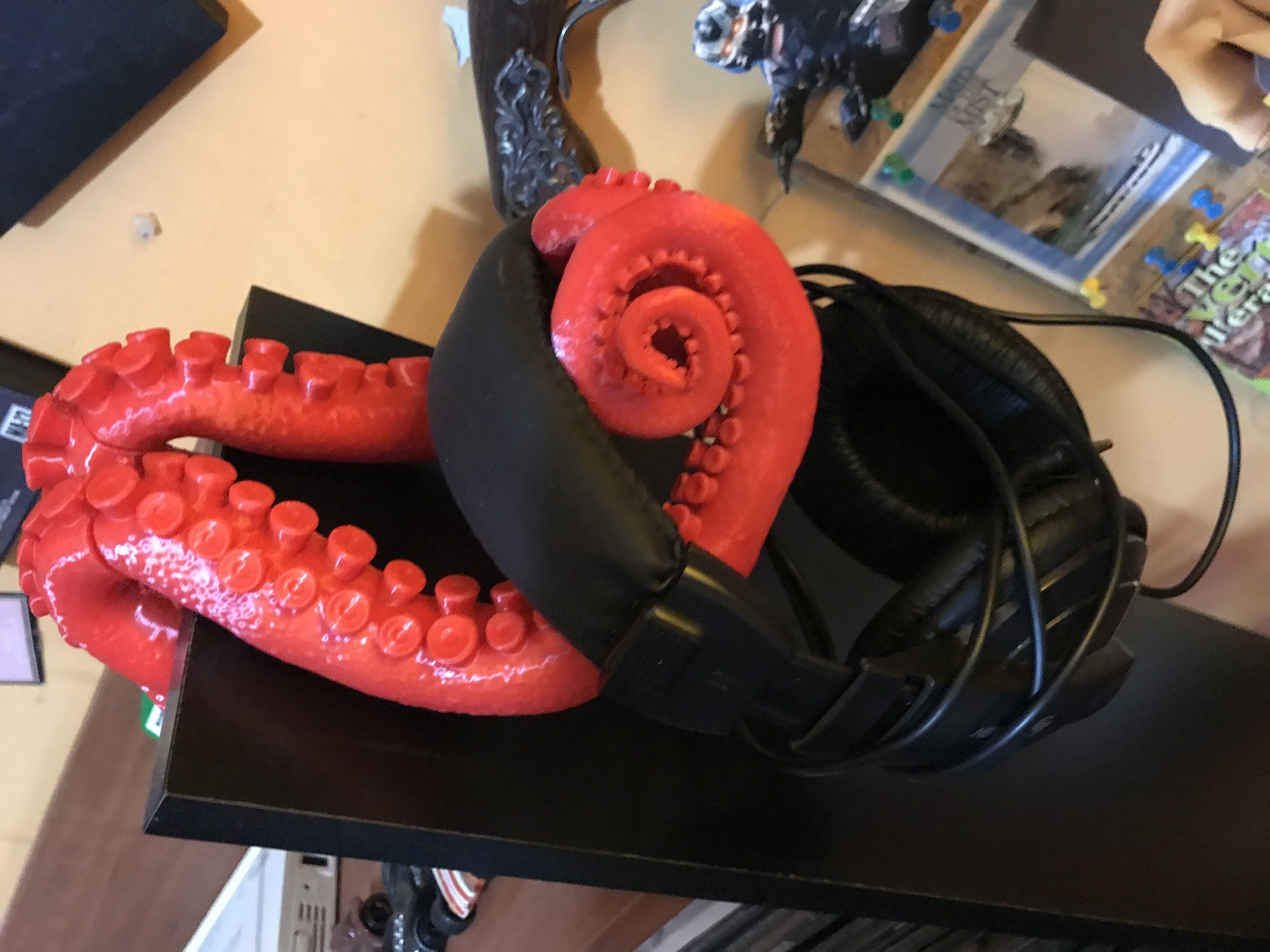 Lovecraft Tentacles Creature Holder 3D print model_31