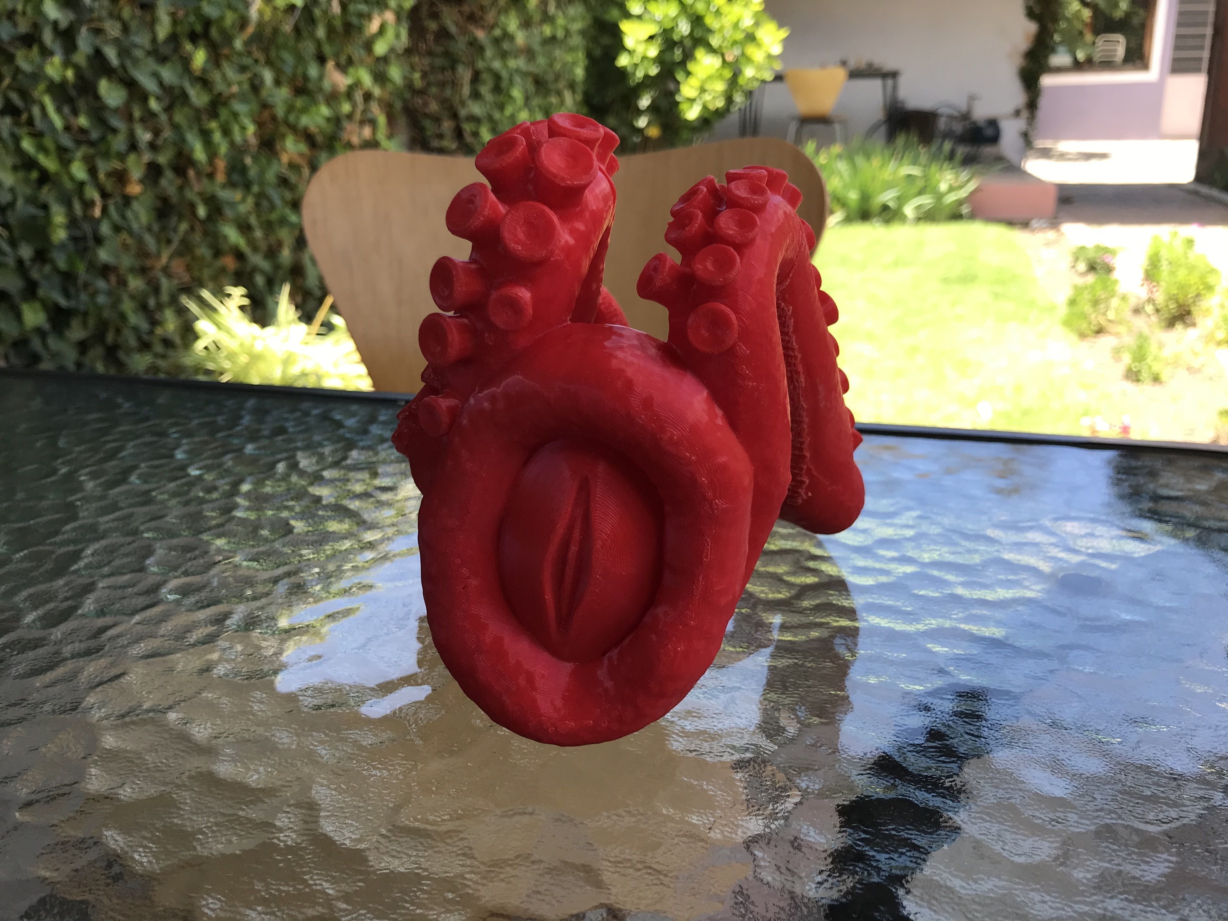 Lovecraft Tentacles Creature Holder 3D print model_36