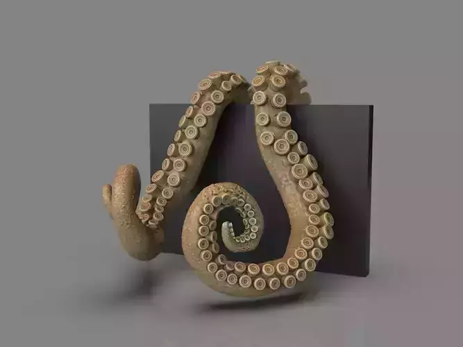 Lovecraft Tentacles Creature Holder 3D print model