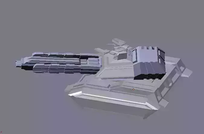 Sci fi Fighter Tank