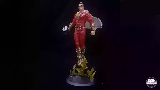 SHAZAM MOVIE DC STATUE MODEL PRINTABLE