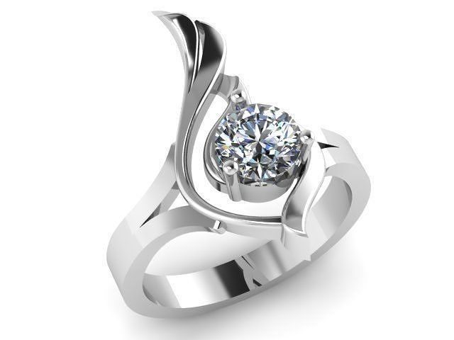 womens ring Free 3D print model